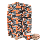 BBQ-Briketts aus reiner Buche – 18 kg Karton, 54er Palette (972 kg)