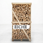 Brennholz Palette – Eiche – 25 cm – kammergetrocknet – 1,8 RM