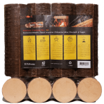 Runde Buche Brikettspallet 96 Packungen x 10 kg (960 kg) – Bild 2