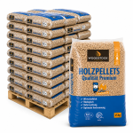 Woodstock Holzpellets – 3 Paletten