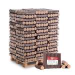 Spark Buchen-Kaminbriketts rund 960 kg Palette