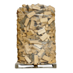 45 cm lange Baumstämme – 1 Palette (2,6 Ster)