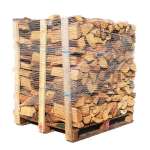Brennholz Hartholzmischung 30 cm trocken auf Palette – Bild 2