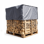 40 cm trockenes Brennholz auf Hartholzmischpalette – Bild 4