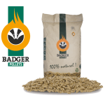 BADGER Pelletpalette – 65 Säcke à 15 kg